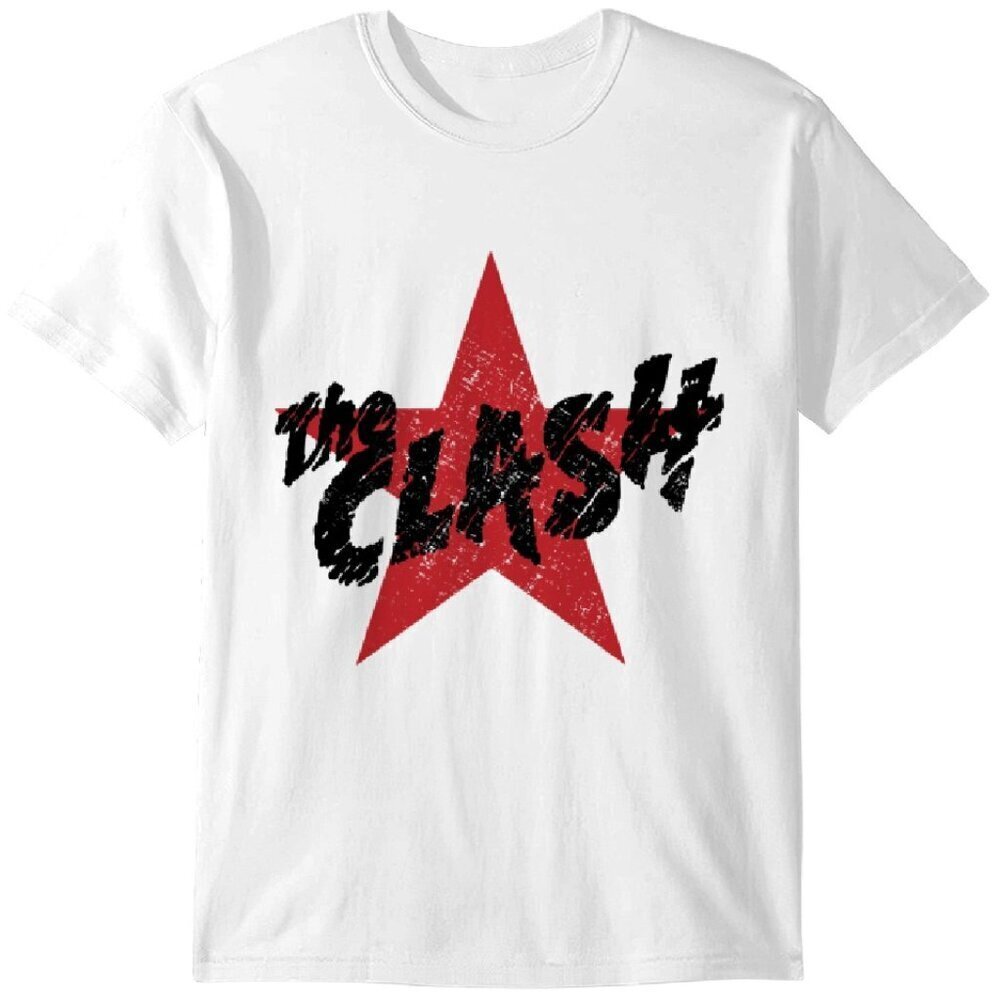 The Clash T-Shirt  Punk Rockabilly Vintage Unisex Tee .